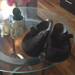 Brown   Birkenstocks shoes